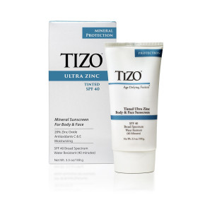 TiZO / СОЛНЦЕЗАЩИТНЫЕ СРЕДСТВА Ultra Zinc Body & Face Tinted SPF 40 - Крем солнцезащитный для лица и тела с оттенком 100 мл