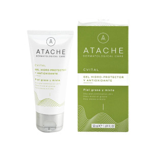 Atache / C VITAL Gel Hidro-Protector Y Antioxidante - Увлажняющий гель с витамином С для жирной и комбинированной кожи 50 мл