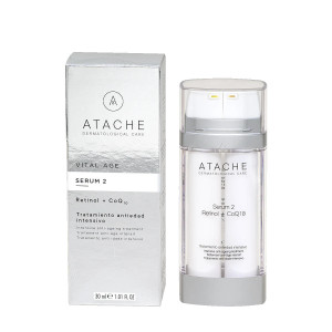 Atache / VITAL AGE Serum Double Retinol - Ночная сыворотка с ретинолом и коэнзимом 30 мл