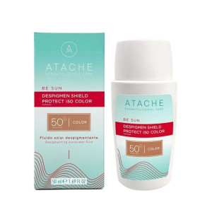 Atache / BE SUN Despigmen Shield Protect SPF 50 Color - Защитный крем от гиперпигментации SPF 50 с тоном 50 мл